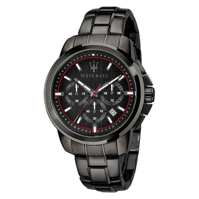 Orologio MASERATI uomo Successo cronografo brunito / nero Limited Edition
