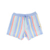 Tommy Hilfiger Pantaloncino Uomo Pastel Mixed Vertical Stripe Sweat Shorts Light Powdery Blue/stripe da uomo