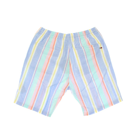 Tommy Hilfiger Pantalone Corto Uomo Pastel Stripe 1 Short Light Powdery Blue/stripe da uomo