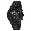 Orologio MASERATI uomo Epoca cronografo acciaio nero Limited Edition