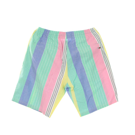 Tommy Hilfiger Pantalone Corto Uomo Pastel Stripe 2 Short Romantic Pink/stripe da uomo