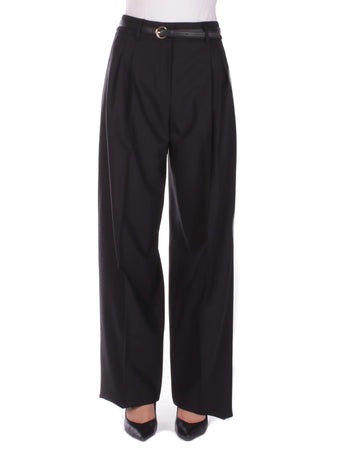 Max Mara Studio Pantaloni Nero da donna
