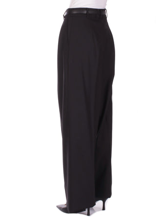 Max Mara Studio Pantaloni Nero da donna
