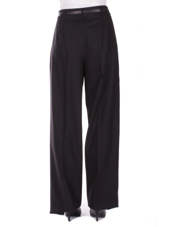 Max Mara Studio Pantaloni Nero da donna