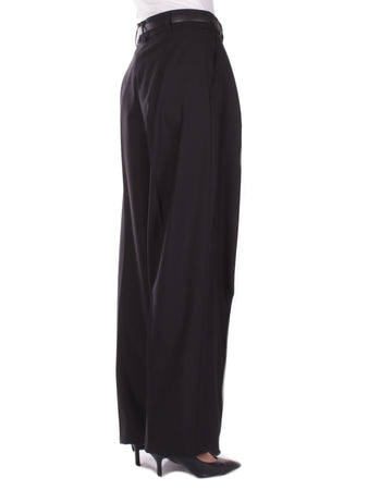 Max Mara Studio Pantaloni Nero da donna