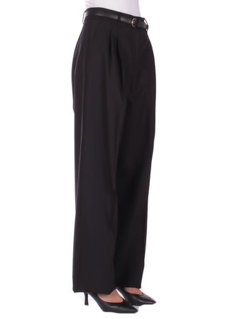 Max Mara Studio Pantaloni Nero da donna