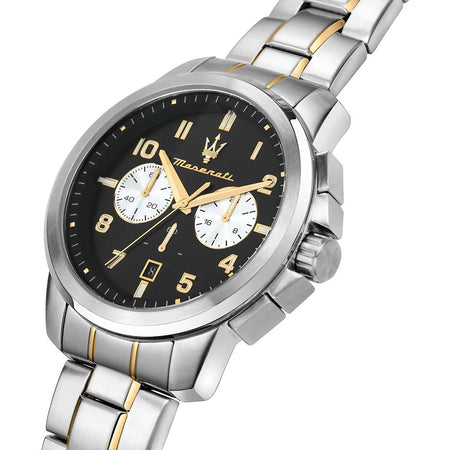 Orologio MASERATI uomo Successo cronografo acciaio / nero Limited Edition