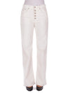 Dondup Pantaloni Panna da donna