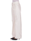Dondup Pantaloni Panna da donna