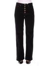 Dondup Pantaloni Nero da donna