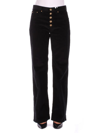 Dondup Pantaloni Nero da donna