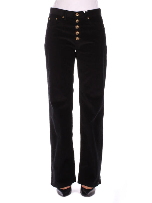 Dondup Pantaloni Nero da donna