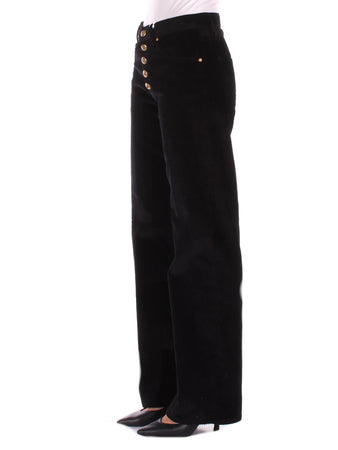 Dondup Pantaloni Nero da donna