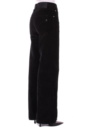 Dondup Pantaloni Nero da donna