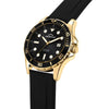 Orologio CHRONOSTAR uomo Captain datario gomma nero