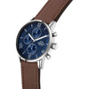 Orologio CHRONOSTAR uomo Noble multi funzione marrone / blu