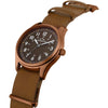 Orologio CHRONOSTAR uomo Pilot pelle marrone