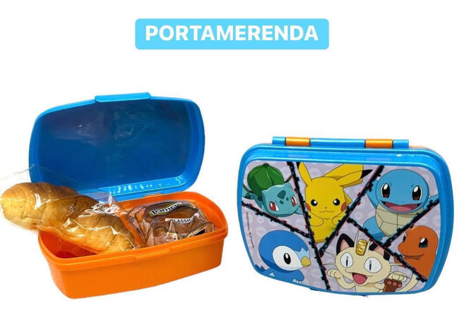 Porta merenda cartoni, personaggi a scelta