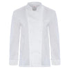 Giacca Raphael Bianco Giacca Cuoco Stiro Facile Maniche Lunghe
