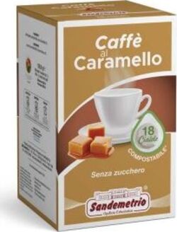 18x Cialde Caffè Al Caramello Sandemetrio Confezione18 Pz Senza Zucchero Cialde Di Caffè Alimentari e cura della casa/Caffè tè e bevande/Caffè/Cialde e capsule di caffè Non solo alimenti - Albano Laziale, Commerciovirtuoso.it