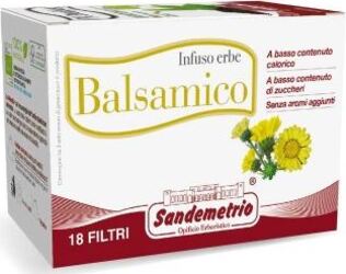 18x Infuso Alle Erbe Balsamico Sandemetrio 18 Filtri Infuso Bio a Basso Contenuto Calorico, Senza Zuccheri E Senza Aromi Aggiunti Alimentari e cura della casa/Caffè tè e bevande/Tè e tisane/Infusi e tisane alle erbe Non solo alimenti - Albano Laziale, Commerciovirtuoso.it