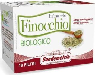 18x Infuso per Tazza Erbe Finocchio Bio Sandemetrio Conf 18 Filtri Infuso Biologico Senza Aromi Aggiunti E Senza Zucchero Alimentari e cura della casa/Caffè tè e bevande/Tè e tisane/Infusi e tisane alle erbe Non solo alimenti - Albano Laziale, Commerciovirtuoso.it