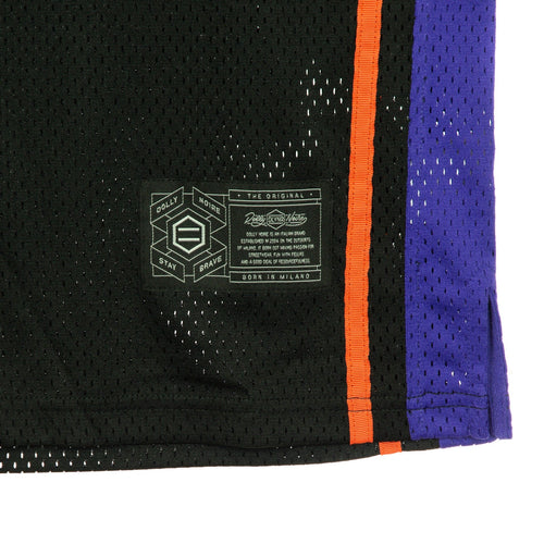 DOLLY NOIRE Canotta Tipo Basket Uomo Basket Tank Black/purple da uomo