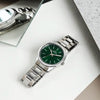 Orologio CHRONOSTAR  uomo Timeless tempo acciaio / verde