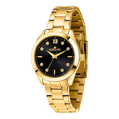 Orologio MORELLATO donna Stile acciaio dorato / nero