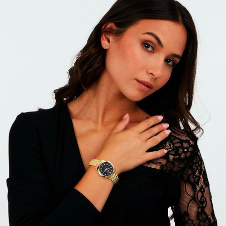 Orologio MORELLATO donna Stile acciaio dorato / nero