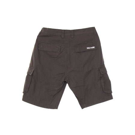 DOLLY NOIRE Pantalone Corto Uomo Short Cargo Ripstop Anthracite da uomo