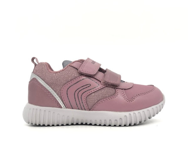 GEOX Sneaker bambina B Waviness Pink/ Silver