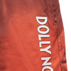 DOLLY NOIRE Costume Pantaloncino Uomo Thermo Reactive Swimshorts Black/red da uomo