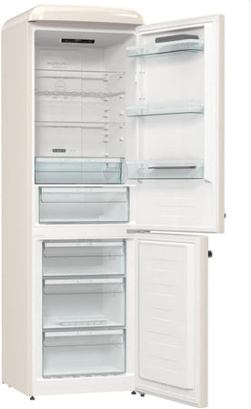 Frigorifero Combinato Retro no frost vintage Crema ONRK 619 DC Gorenje