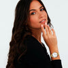Orologio MORELLATO donna Poetica tempo mesh dorato / bianco