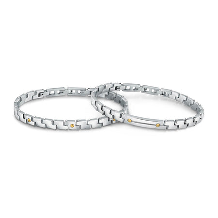 Bracciale MORELLATO uomo Gold acciaio / oro 18k