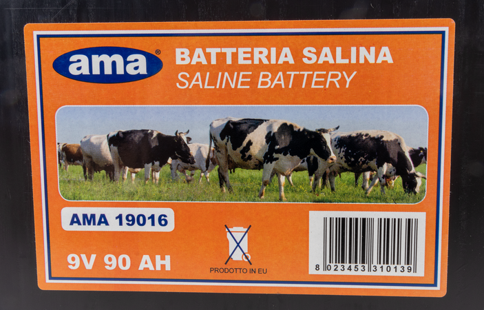Pila per recinti 9V 90A