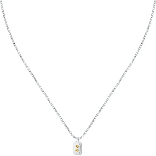Collana MORELLATO uomo Gold acciaio e vero oro 18k