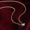 Collana TRUSSARDI donna T-Logo lunga / dorato