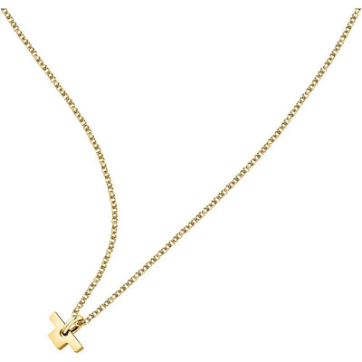 Collana TRUSSARDI donna T-Logo lunga / dorato