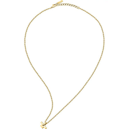 Collana TRUSSARDI donna T-Logo lunga / dorato
