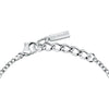 Bracciale TRUSSARDI donna T-Logo tag dorato / cristalli bianchi