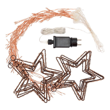 Catena luminosa con 950 led Multicolor 320 cm per uso interno ed esterno