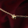Bracciale TRUSSARDI donna T-Logo dotato / cristalli bianchi