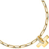 Bracciale TRUSSARDI donna T-Logo dotato / cristalli bianchi