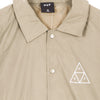 HUF Giacca Coach Jacket Uomo Essentials Tt Coaches Jacket Stone da uomo