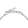 Bracciale TRUSSARDI donna T-Logo acciaio / cristalli bianchi