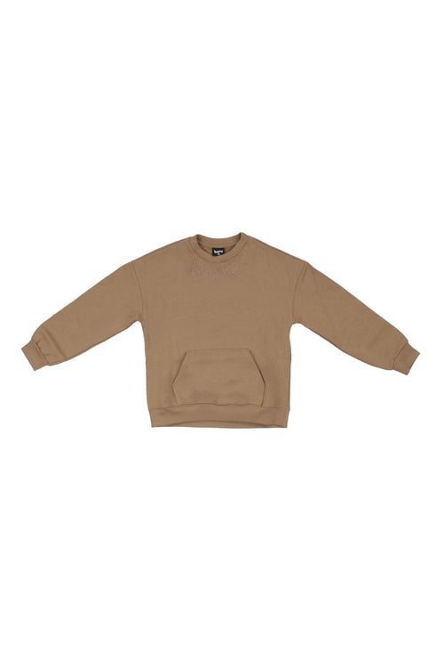 DISCLAIMER Maglie Marrone da bambino