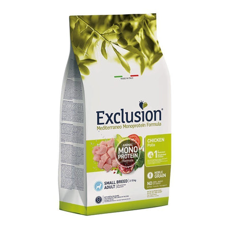 Exclusion Monoprotein Cani Adulti Small Breed pollo