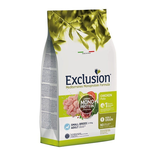 Exclusion Monoprotein Cani Adulti Small Breed pollo